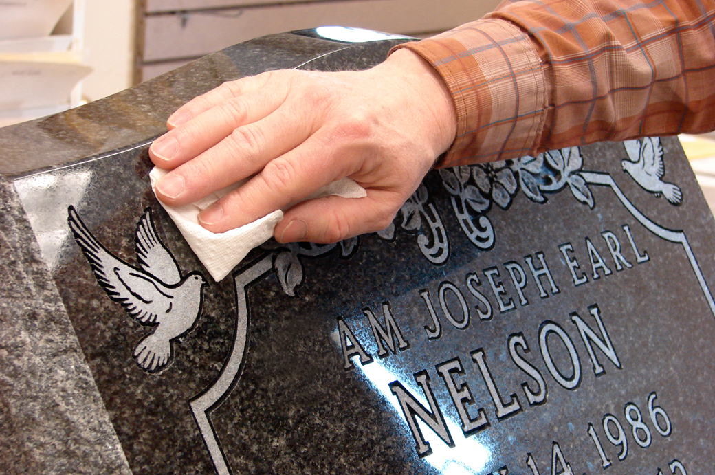 headstone cleaning